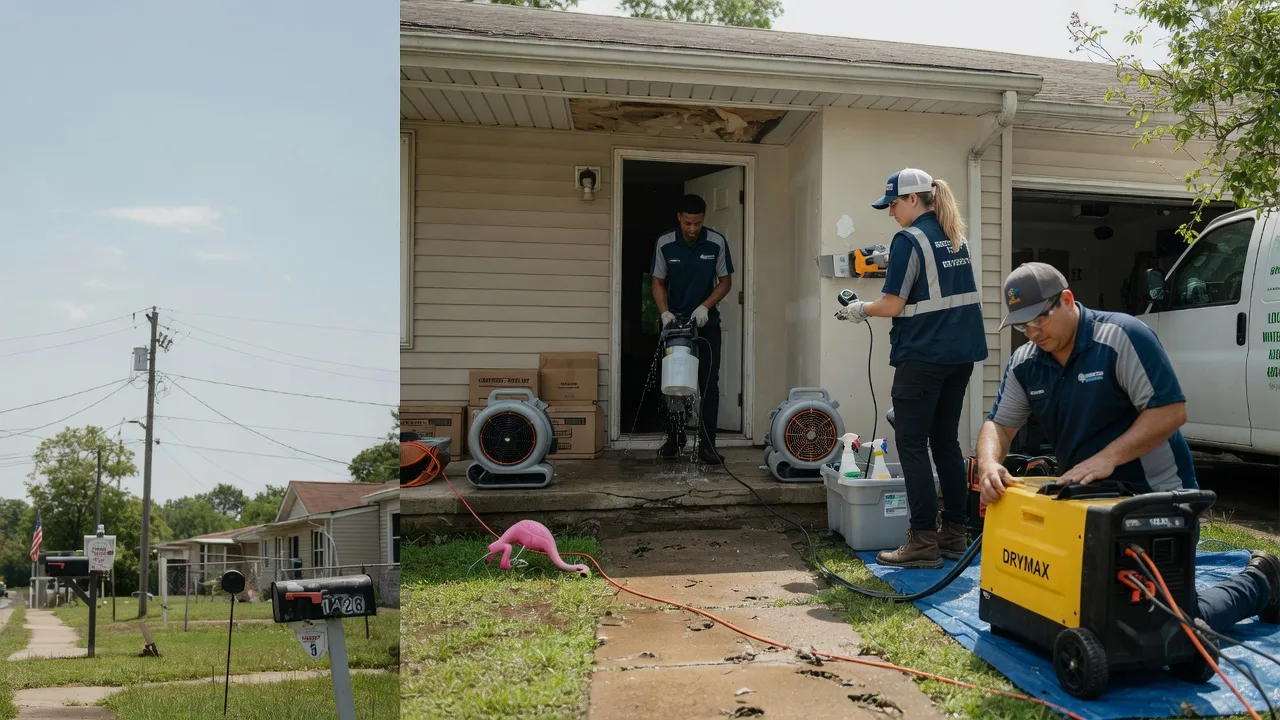 Storm Damage Water Removal in Gainesville, TX near me